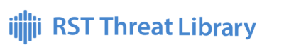 RST Threat Library logo- blue